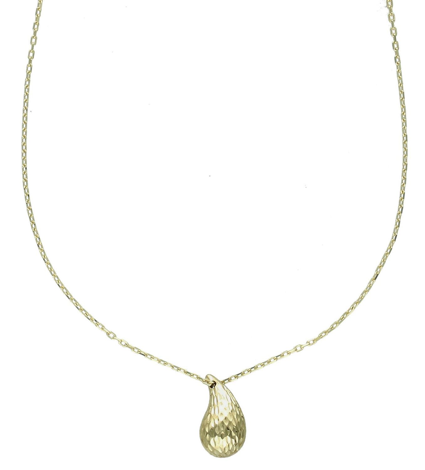 Złoty naszyjnik damski 375 mała kropla z ozdobnym grawerowaniem NA 3646A 375 (2).jpg